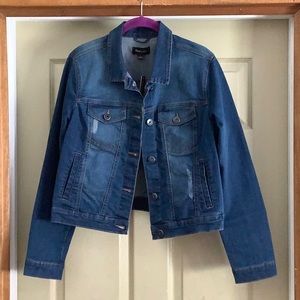 NWT New Look medium wash denim jacket